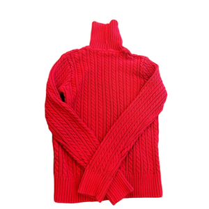 Willi Smith Cable Knit Turtleneck Sweater